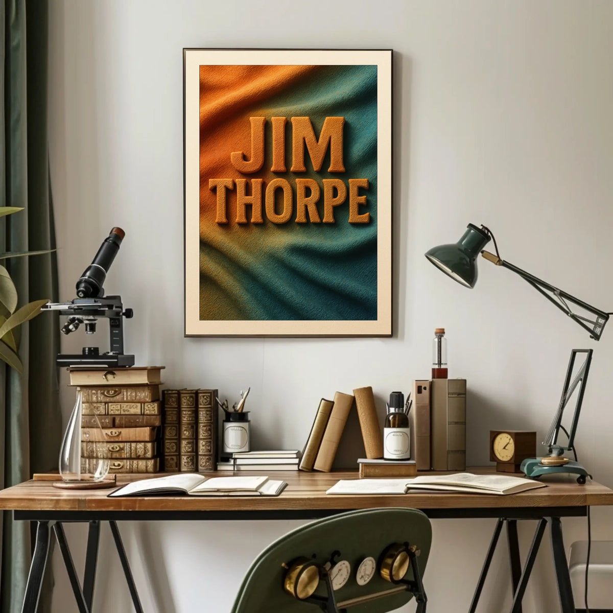 Jim Thorpe Tribute Poster