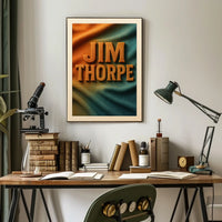 Jim Thorpe Tribute Poster