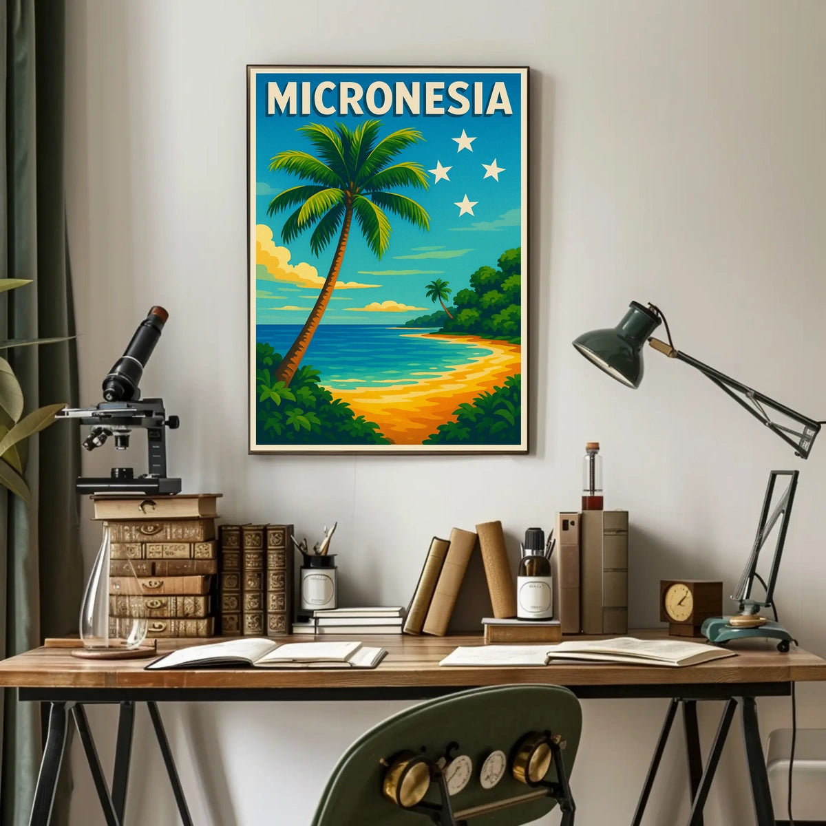 Micronesia Paradise Poster