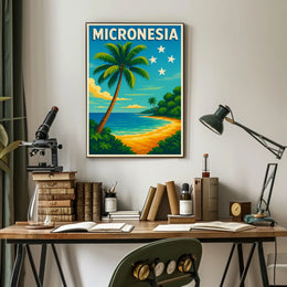 Micronesia Paradise Poster