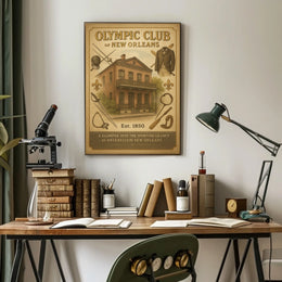 Olympic Club Of New Orleans Poster