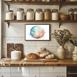 Watercolor Earth Poster