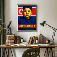 North Korea Leader Poster