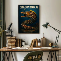 Dragon MorayEnchelycore pardalis Poster PosterGoat