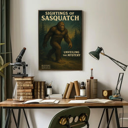 Sightings Of Sasquatch Poster