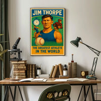 Celebrating a Legend The Greatest Athlete in the World Poster