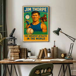 Celebrating a Legend The Greatest Athlete in the World Poster