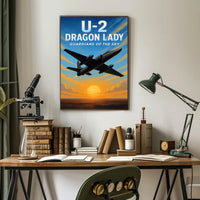 U-2 Dragon Lady Guardians of the Sky Poster