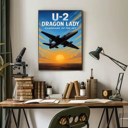 U-2 Dragon Lady Guardians of the Sky Poster