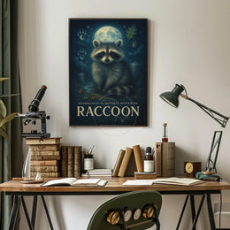 Guardians Raccoon Adventure Art: Animal Poster