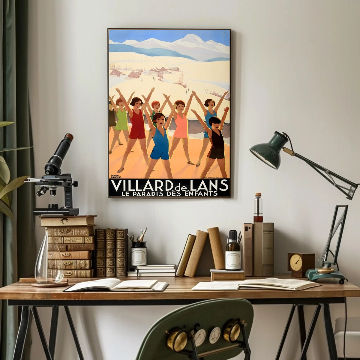 Villard-De-Lans Le Paradis Des Enfants Poster