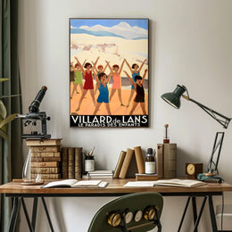 Villard-De-Lans Le Paradis Des Enfants Poster