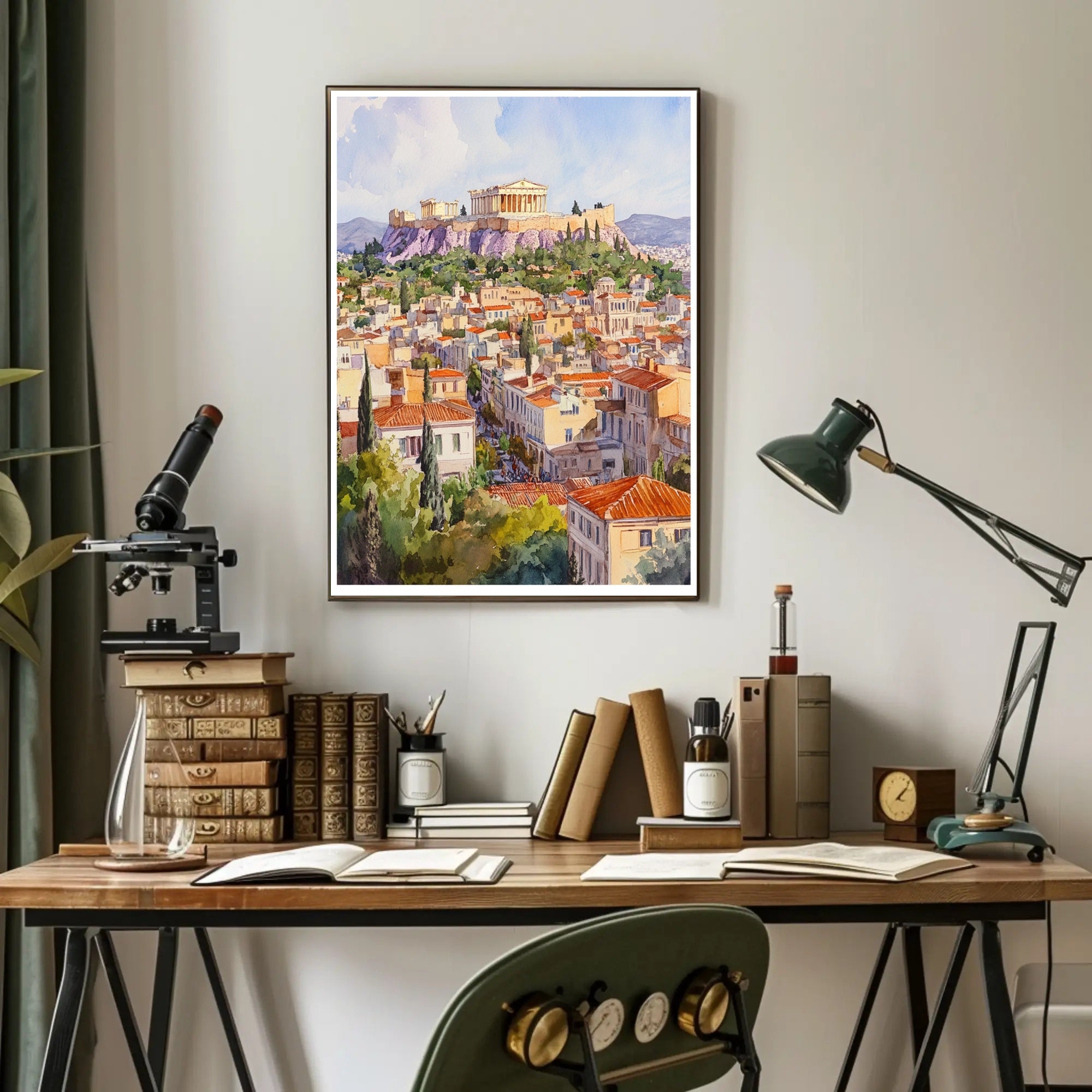 Athenian Horizon Poster PosterGoat