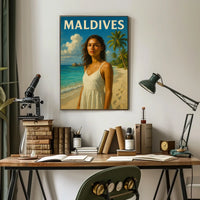 Maldives Paradise Poster