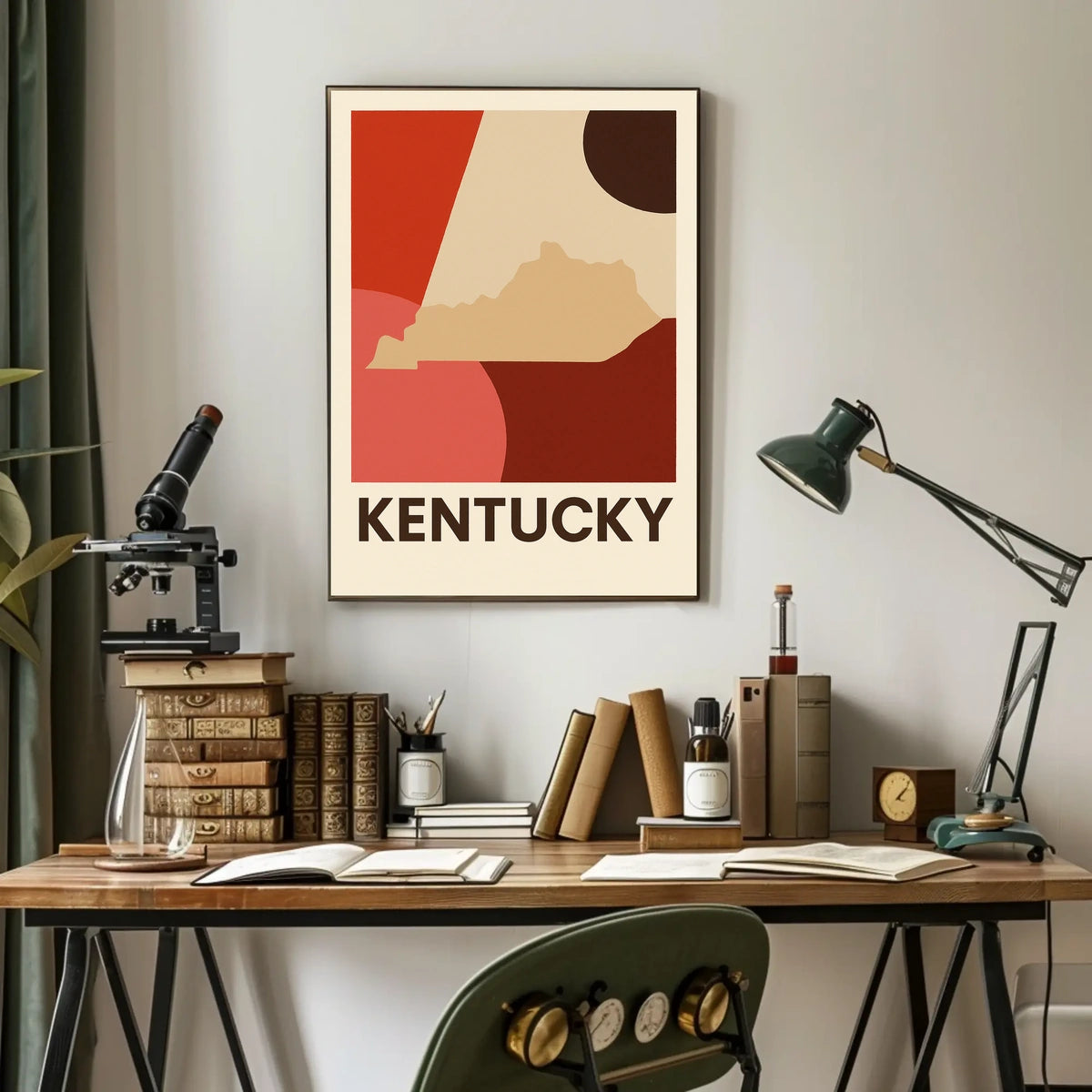 Kentucky A Modern Tribute Poster