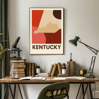 Kentucky A Modern Tribute Poster
