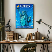 Liberty Unleashed Poster PosterGoat