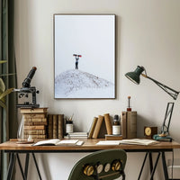 Triumph On The Snowy Hill Poster