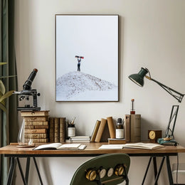 Triumph On The Snowy Hill Poster
