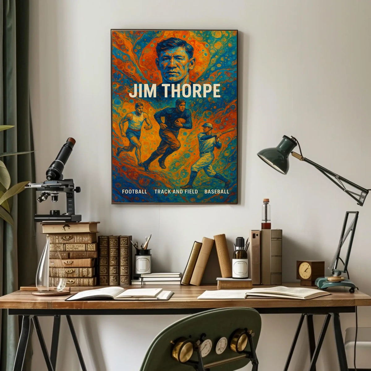 Jim Thorpe Multisport Legend Poster