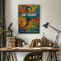 Jim Thorpe Multisport Legend Poster