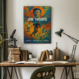 Jim Thorpe Multisport Legend Poster