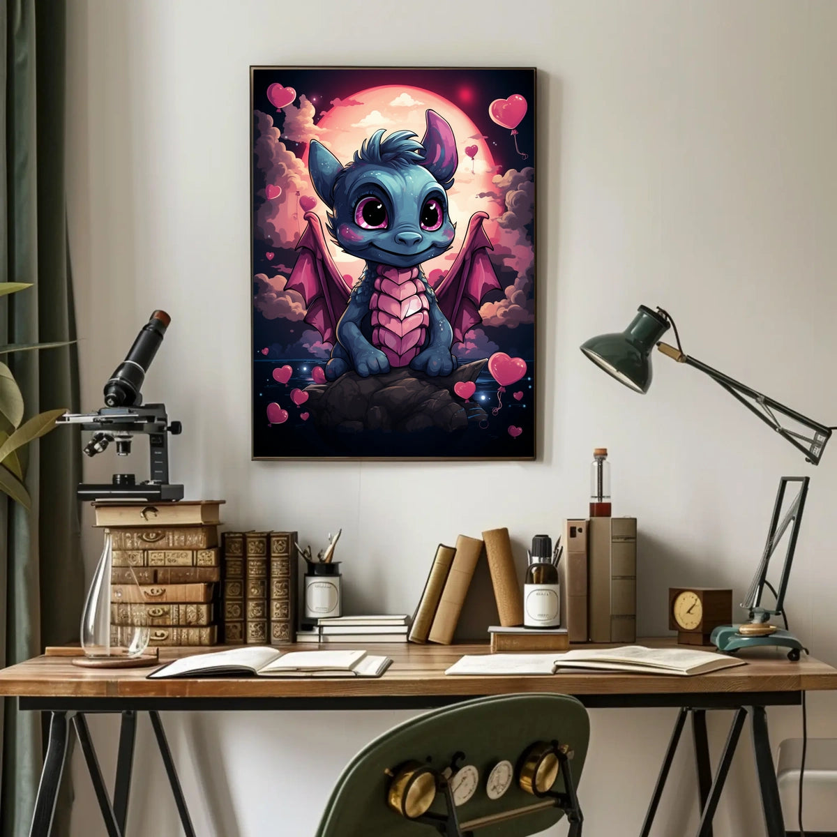 Enchanted Moonlight The Adorable Dragon