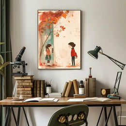 Urban Expressionism Art Deco Style Poster