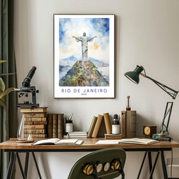 Iconic View of Rio de Janeiro Poster PosterGoat