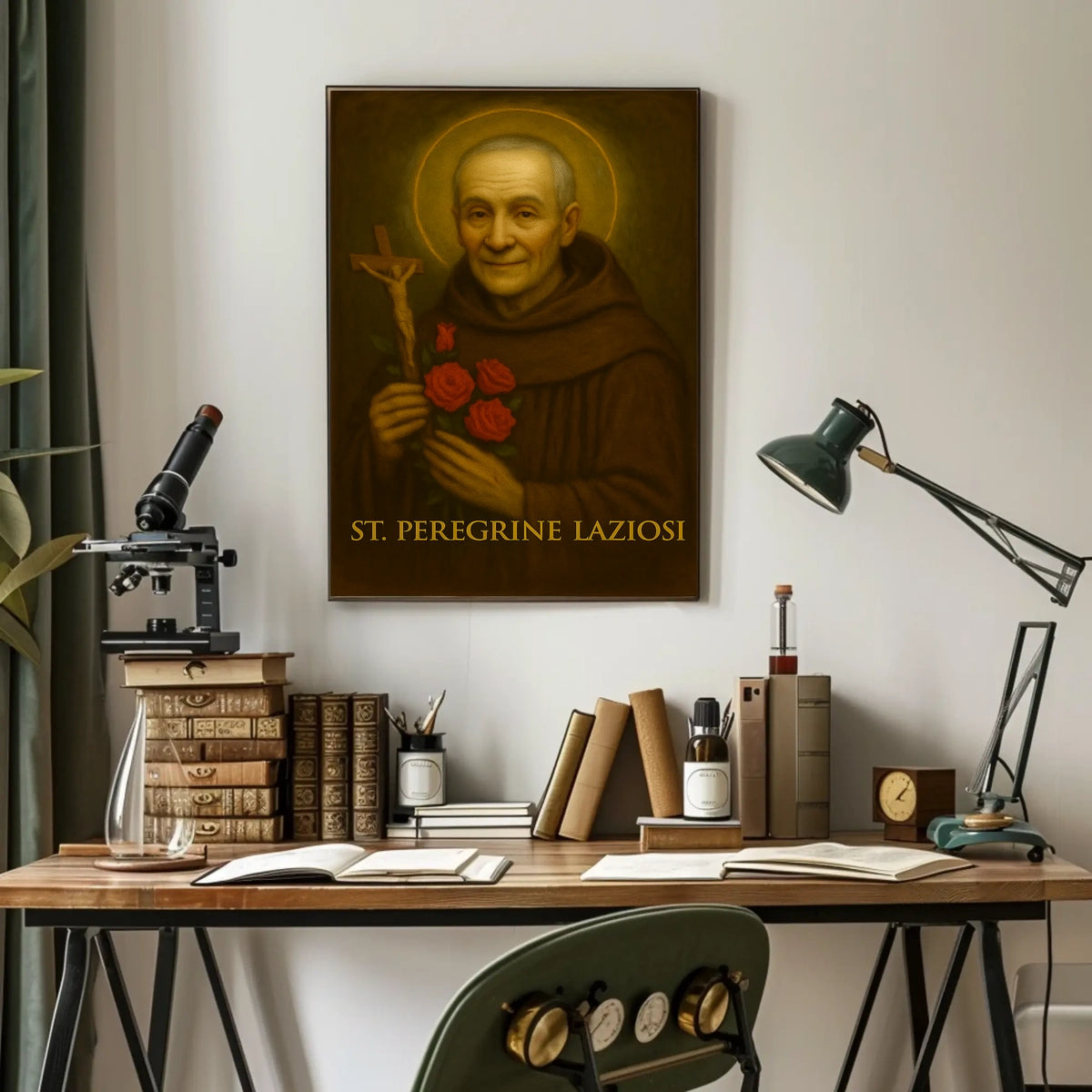 St. Peregrine Laziosi Poster