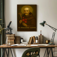 St. Peregrine Laziosi Poster