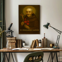St. Peregrine Laziosi Poster