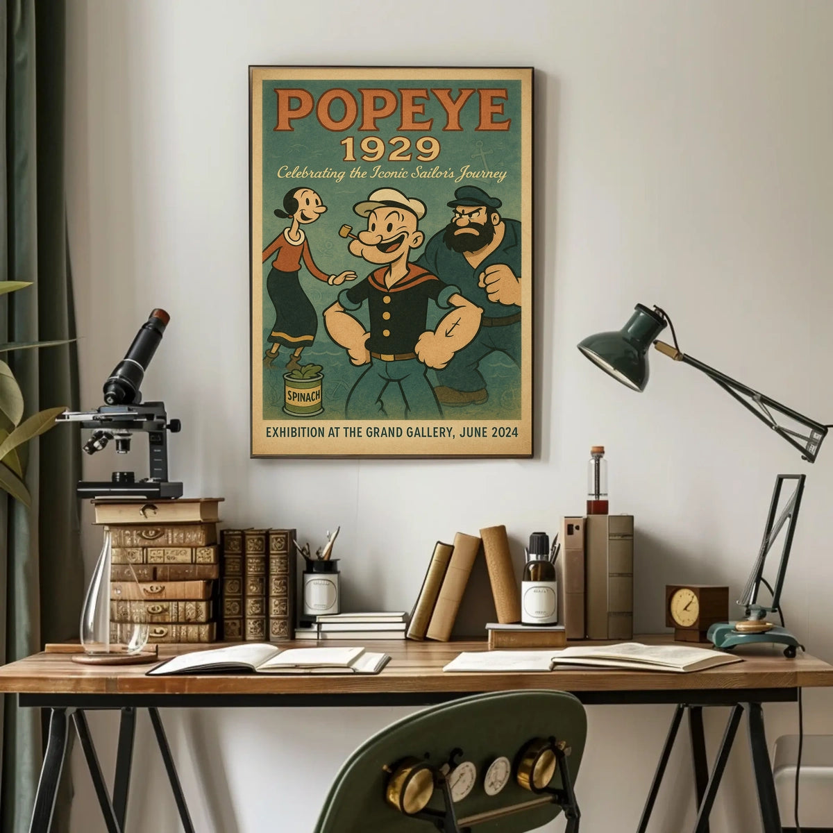 Popeye 1929 Art Poster POP-07