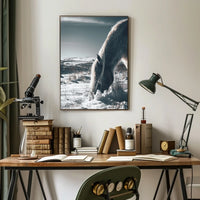Winter Serenity A Horse In Snow Poster