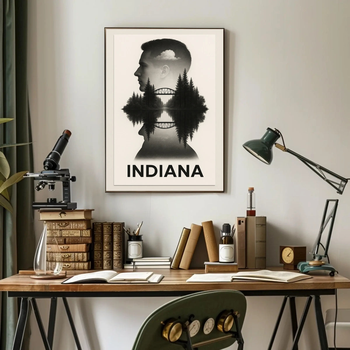 Indiana Reflections Poster