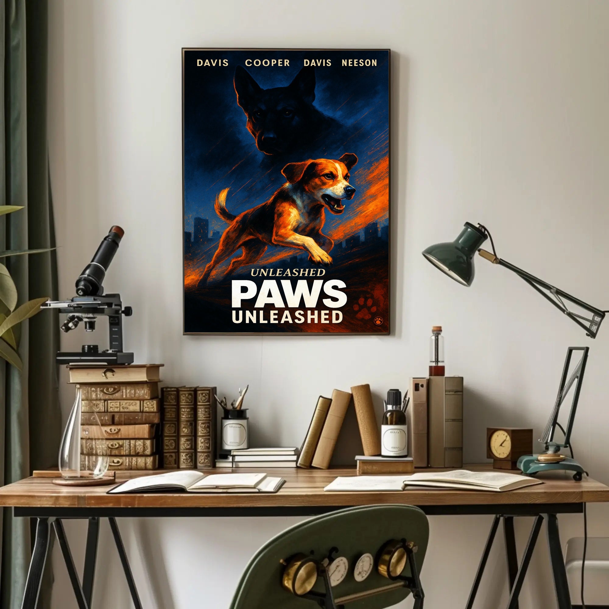 Paws Unleashed Poster PosterGoat