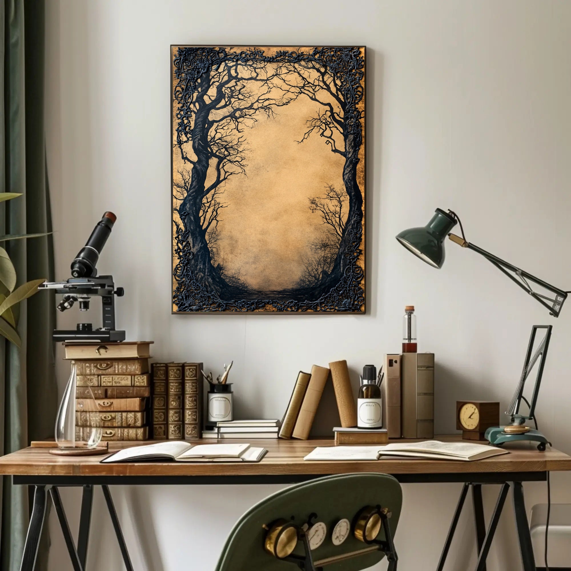 Enchanted Forest Frame Poster