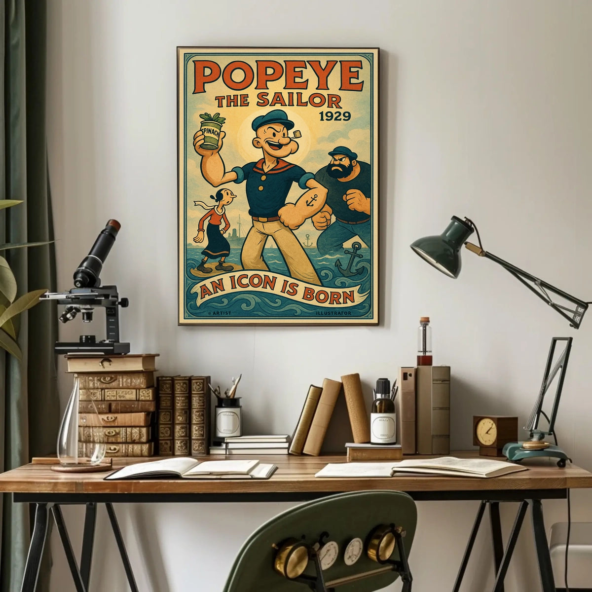 Popeye 1929 Art Poster POP-242