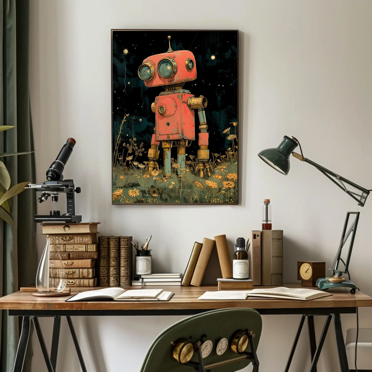 The Dreamy Robot Poster