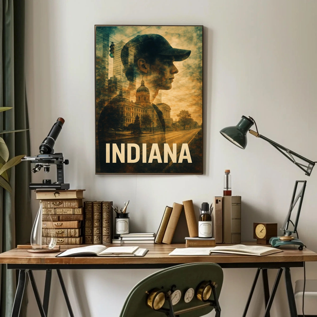 Indiana Reflections Poster