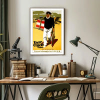 East Coast Types The Deck-Chair Man Poster