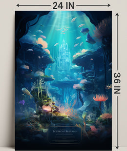 Enchanted Underwater Realm Poster