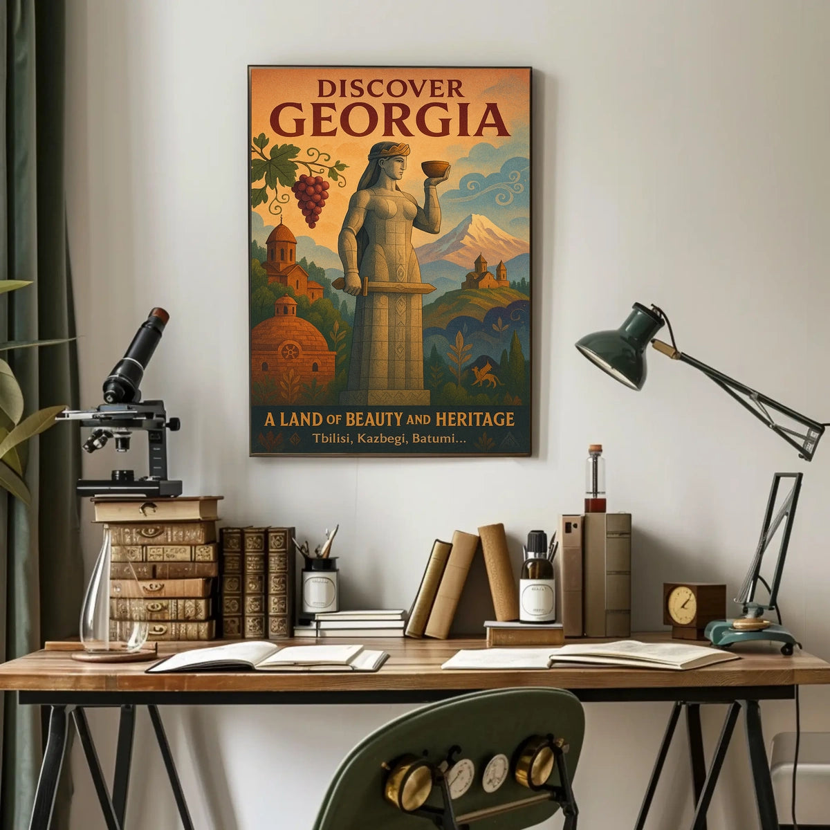 Discover Georgia A Land Of Beauty And Poster