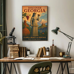 Discover Georgia A Land Of Beauty And Poster