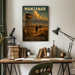 Manzanar Internment Camp Poster