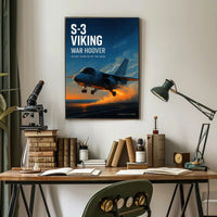 S-3 Viking Silent Hunter of the Seas Poster PosterGoat