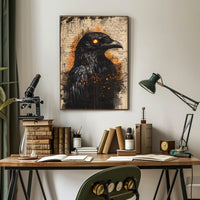 The Enigmatic Raven Poster