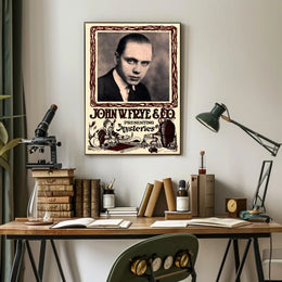 Mystery and Magic Show Vintage Poster
