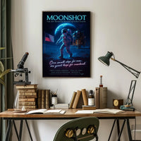 Moonshot First Lunar Landing Poster