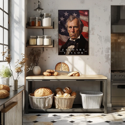 Zachary Taylor 12th President Of The United States Portrait